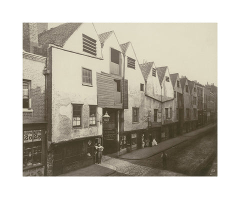 Old houses in Bermondsey Street 1881