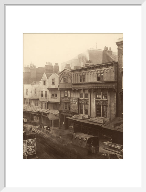 Old Houses Aldgate c.1882