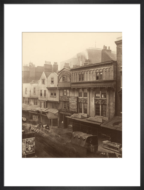 Old Houses Aldgate c.1882