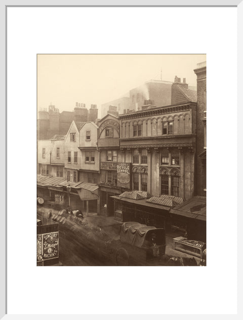 Old Houses Aldgate c.1882