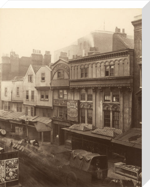 Old Houses Aldgate c.1882