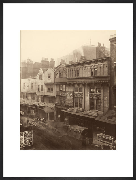Old Houses Aldgate c.1882