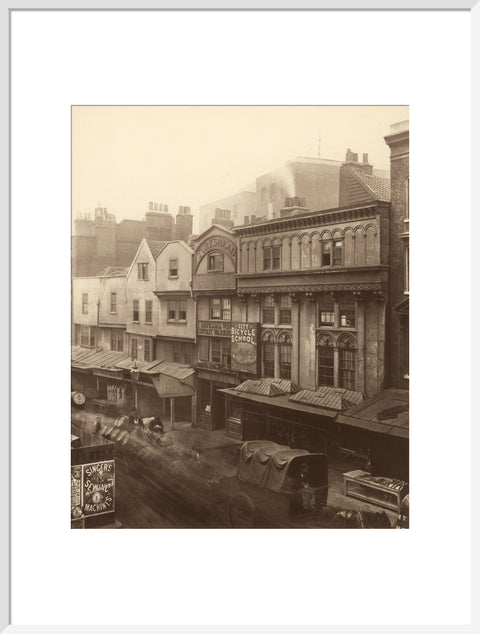 Old Houses Aldgate c.1882