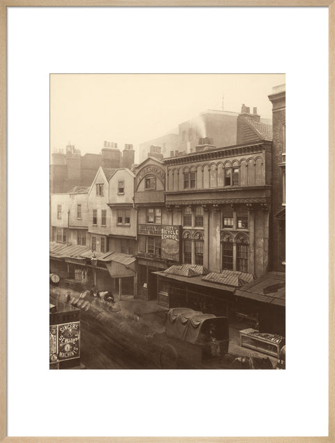 Old Houses Aldgate c.1882