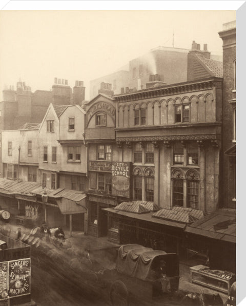 Old Houses Aldgate c.1882