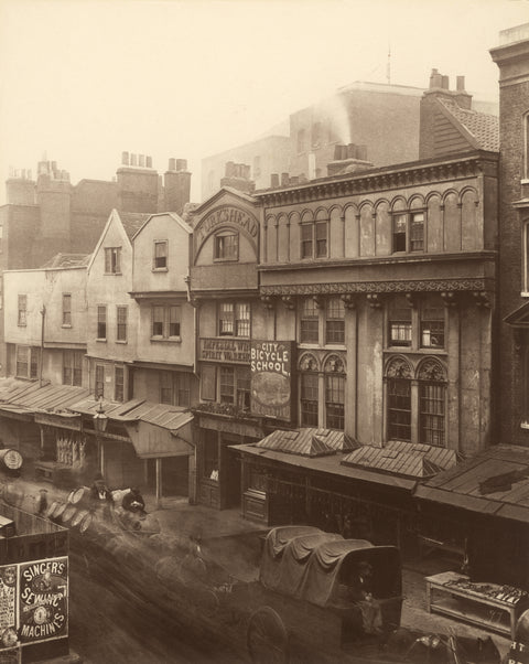 Old Houses Aldgate c.1882