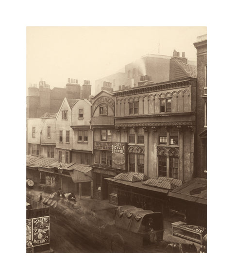 Old Houses Aldgate c.1882