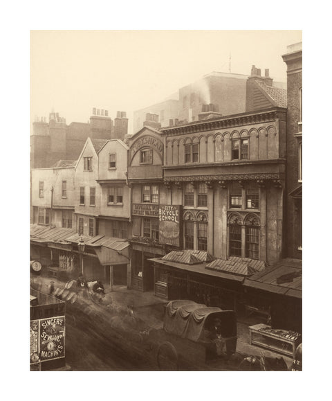 Old Houses Aldgate c.1882