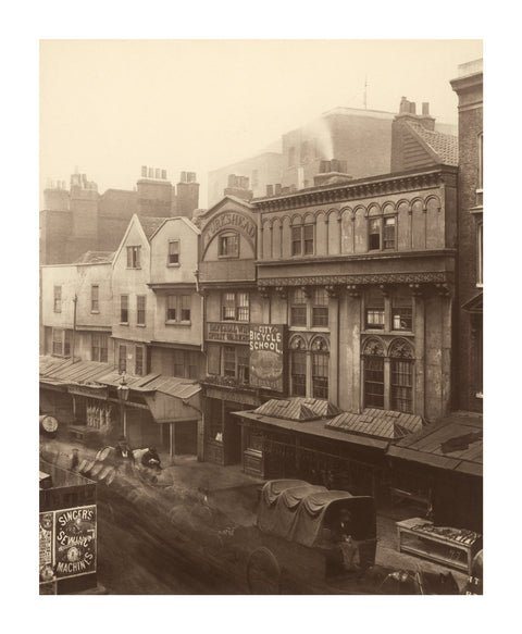 Old Houses Aldgate c.1882