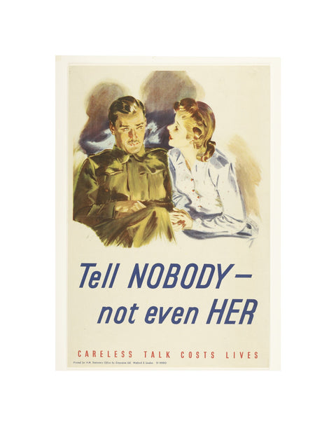 Tell nobody - not even her 1940-1945