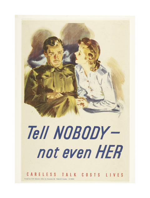 Tell nobody - not even her 1940-1945