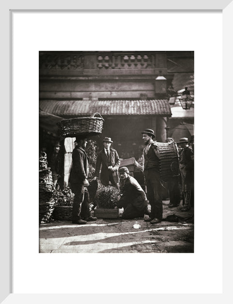 Covent Garden Labourers c.1877