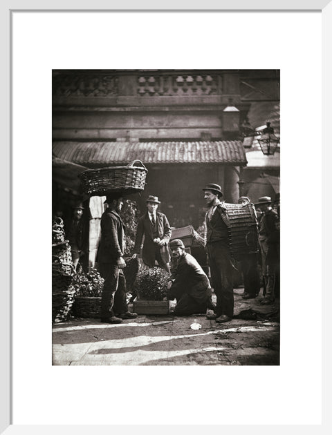 Covent Garden Labourers c.1877