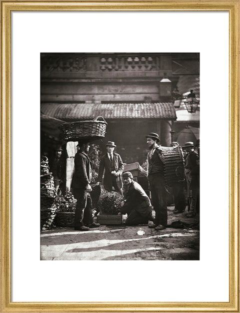Covent Garden Labourers c.1877