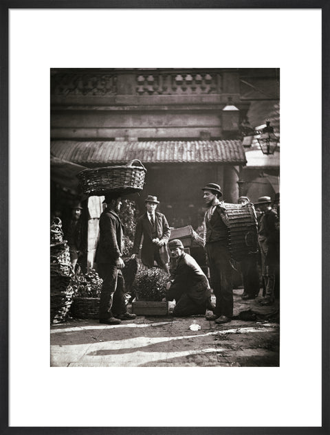 Covent Garden Labourers c.1877