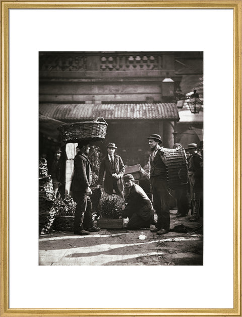 Covent Garden Labourers c.1877