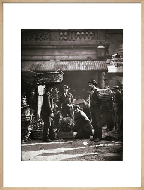 Covent Garden Labourers c.1877