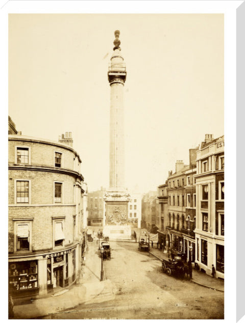 The Monument to the Great Fire of London c.1890