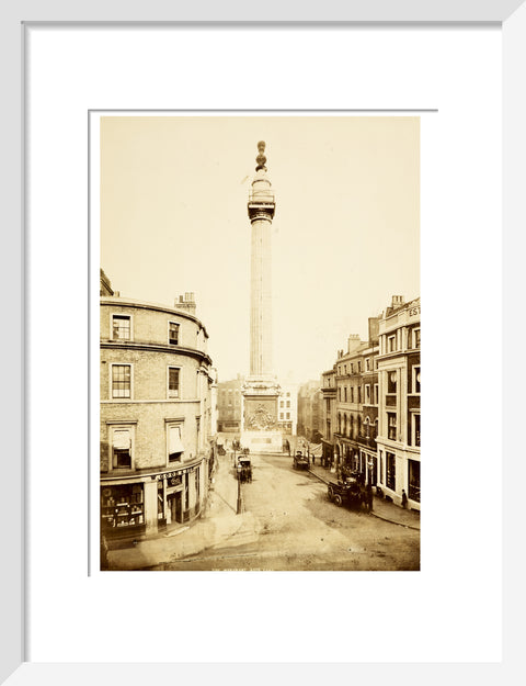 The Monument to the Great Fire of London c.1890