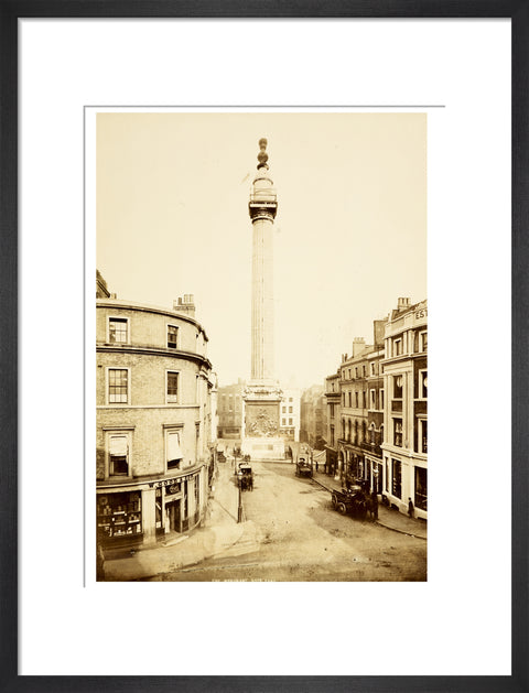The Monument to the Great Fire of London c.1890