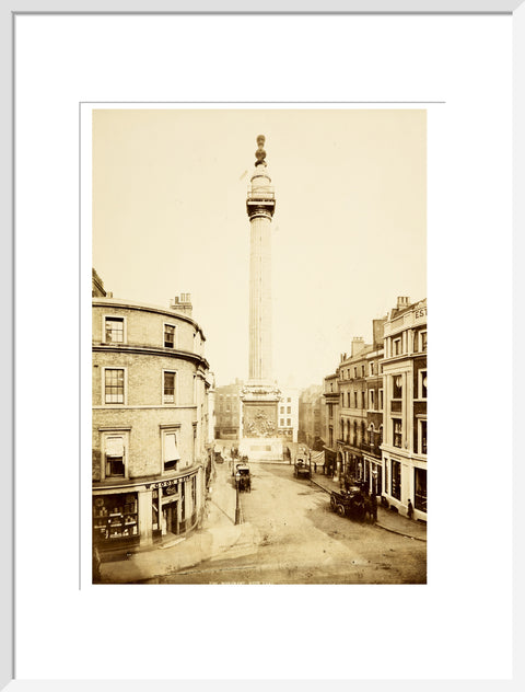 The Monument to the Great Fire of London c.1890