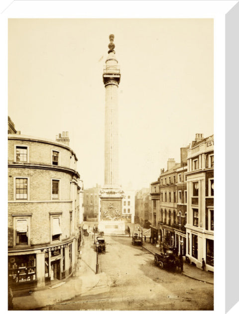 The Monument to the Great Fire of London c.1890