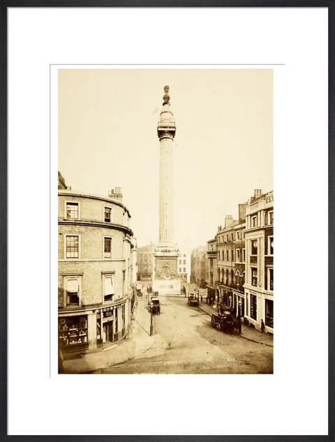The Monument to the Great Fire of London c.1890