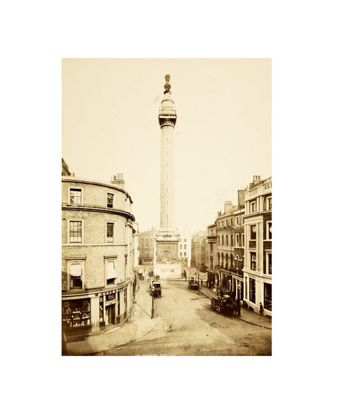The Monument to the Great Fire of London c.1890