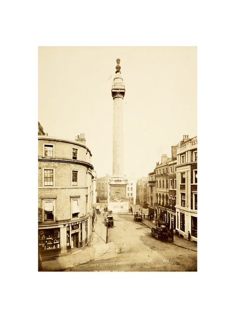 The Monument to the Great Fire of London c.1890