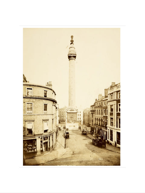 The Monument to the Great Fire of London c.1890