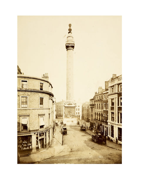 The Monument to the Great Fire of London c.1890