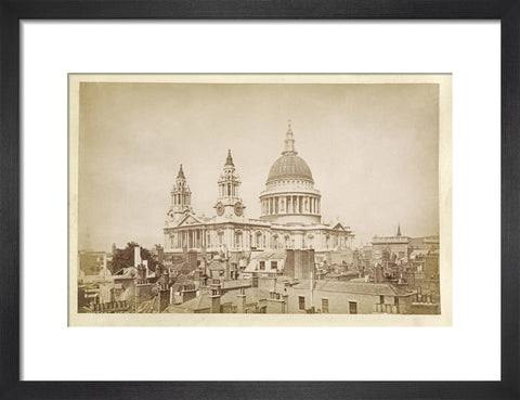 View of St.Pauls Cathedral c.1880
