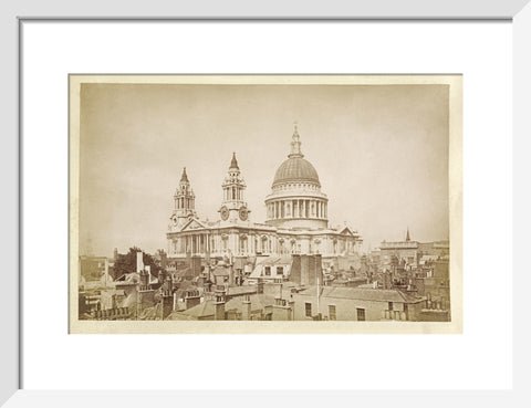 View of St.Pauls Cathedral c.1880