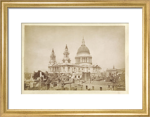 View of St.Pauls Cathedral c.1880
