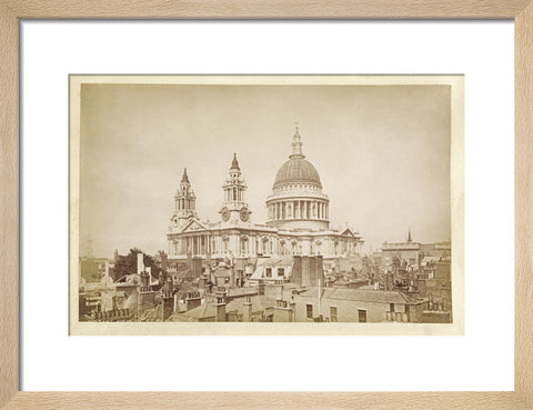 View of St.Pauls Cathedral c.1880