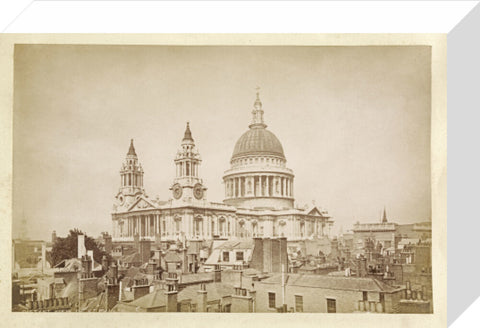 View of St.Pauls Cathedral c.1880