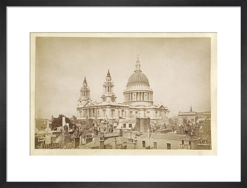 View of St.Pauls Cathedral c.1880