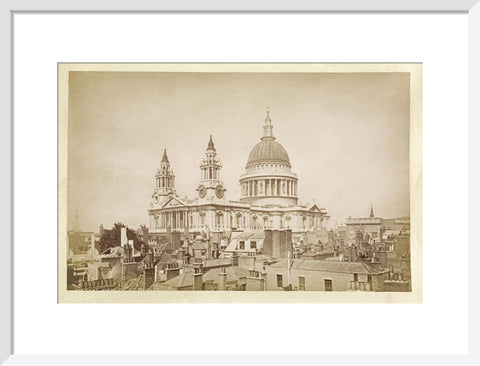 View of St.Pauls Cathedral c.1880