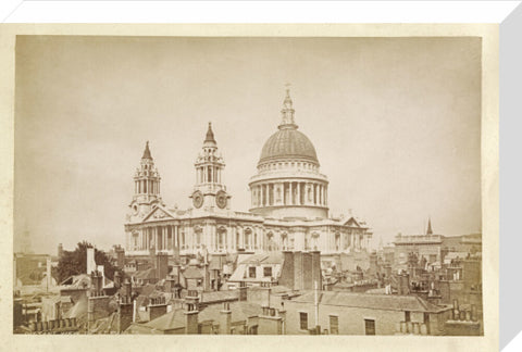 View of St.Pauls Cathedral c.1880