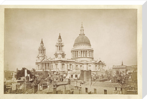 View of St.Pauls Cathedral c.1880