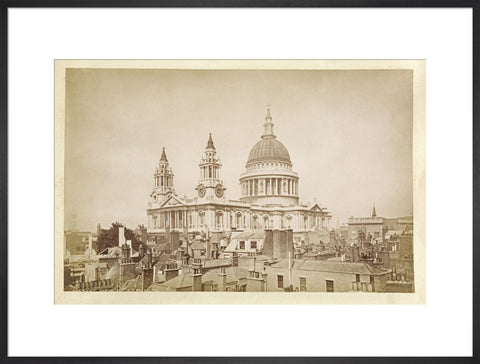 View of St.Pauls Cathedral c.1880