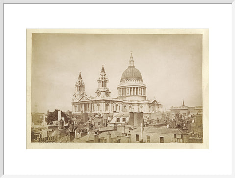 View of St.Pauls Cathedral c.1880