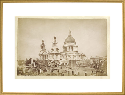 View of St.Pauls Cathedral c.1880