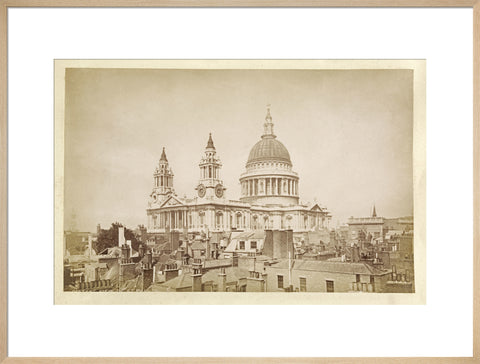 View of St.Pauls Cathedral c.1880