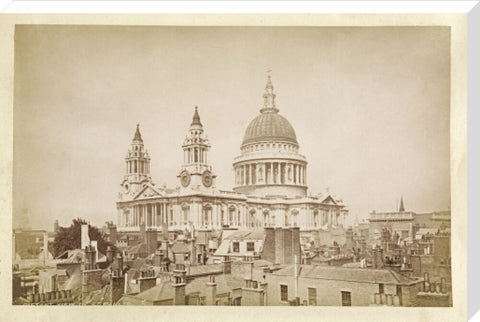 View of St.Pauls Cathedral c.1880