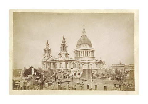 View of St.Pauls Cathedral c.1880