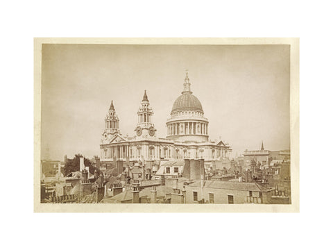 View of St.Pauls Cathedral c.1880