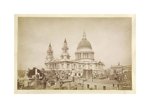 View of St.Pauls Cathedral c.1880