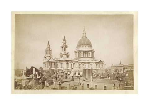 View of St.Pauls Cathedral c.1880