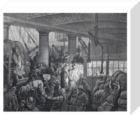 St Katherine's docks: 1872